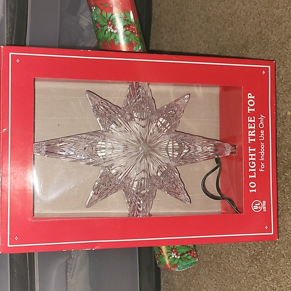 Holiday Lane Holiday New Christmas Tree Light Up Star Topper Poshmark